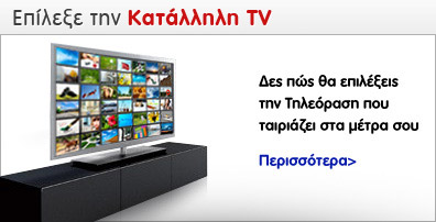 Επίλεξε την κατάλληλη TV στα μέτρα σου